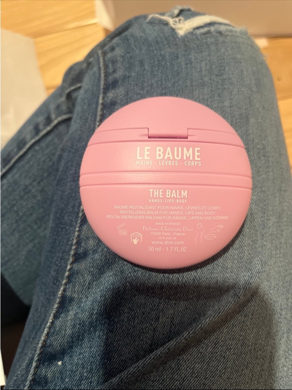Dior Le Baume Nourishing Balm - Lilac - Picture 2 of 3